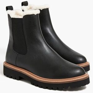 J.  Crew factory Lug-sole Chelsea boots $228
